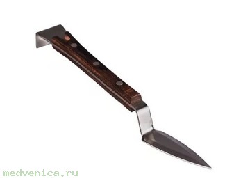 Стамеска-нож с деревянной ручкой 280мм