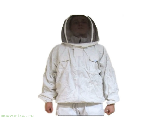 Костюм пчеловода с лицевой сеткой р 52-60 (двунитка) Ом