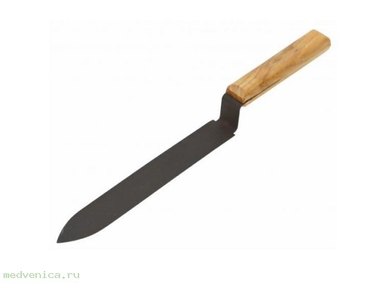 Нож пасечный 200мм (металл, ручка дерево)