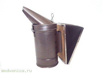 Дымарь пасечный (стальной) мех кож зам