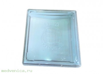 Рамка под сотовый мёд в прозрачном контейнере (пластм)