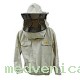 Куртка пчеловода на молнии с отстег. сеткой (двунитка) эк.плюс 