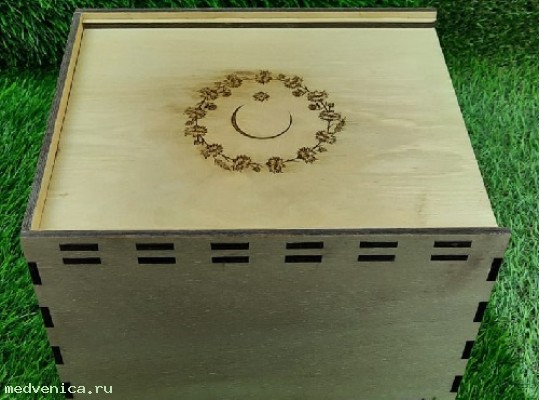 Коробка из фанеры 5мм (пенал с гравировкой)